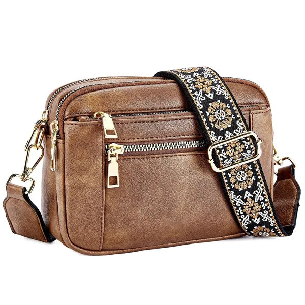 Chic Floral Shoulder Bag