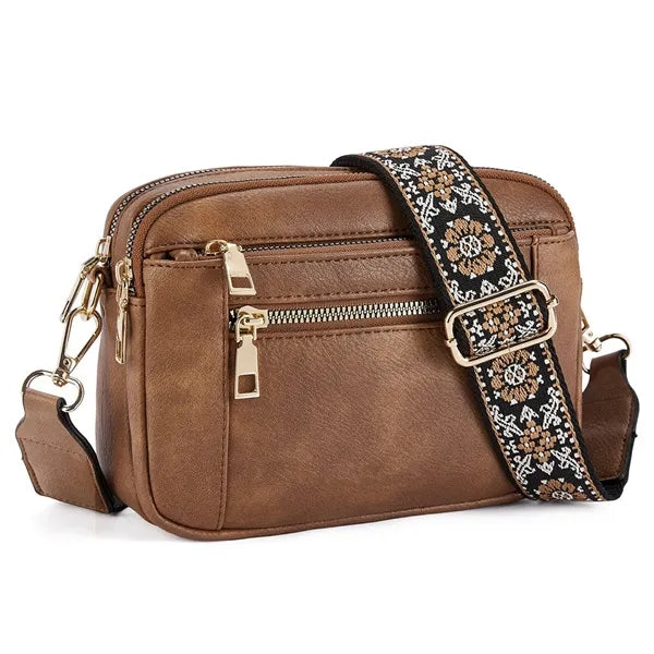 Chic Floral Shoulder Bag
