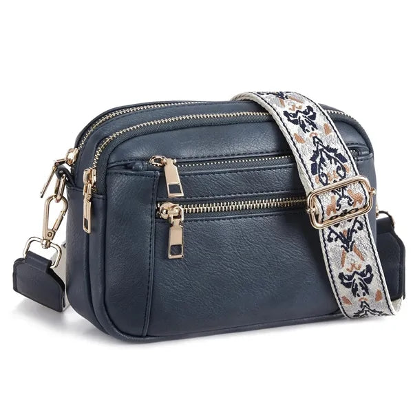 Chic Floral Shoulder Bag