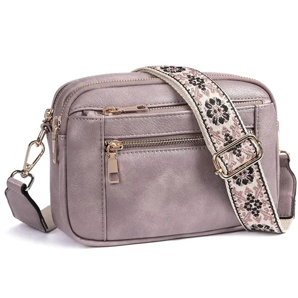 Chic Floral Shoulder Bag