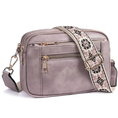 Chic Floral Shoulder Bag