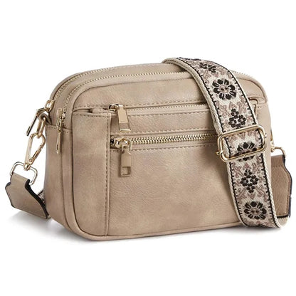 Chic Floral Shoulder Bag