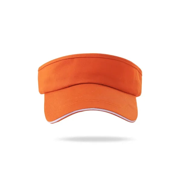 Adjustable Sports Visor Cotton Ball Cap