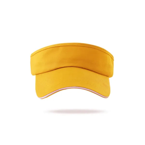 Adjustable Sports Visor Cotton Ball Cap
