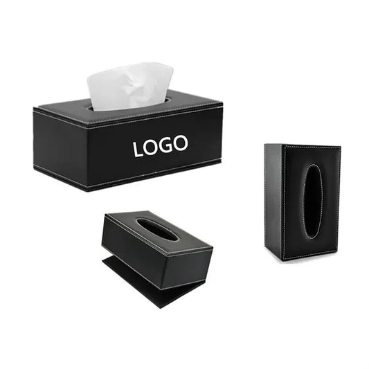 PU Leather Tissue Box Holder