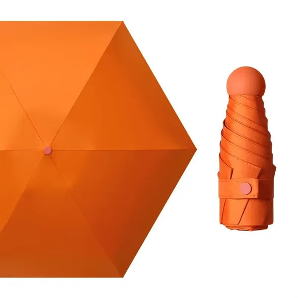 Mini Pocket Foldable Anti-Uv Capsule Umbrella