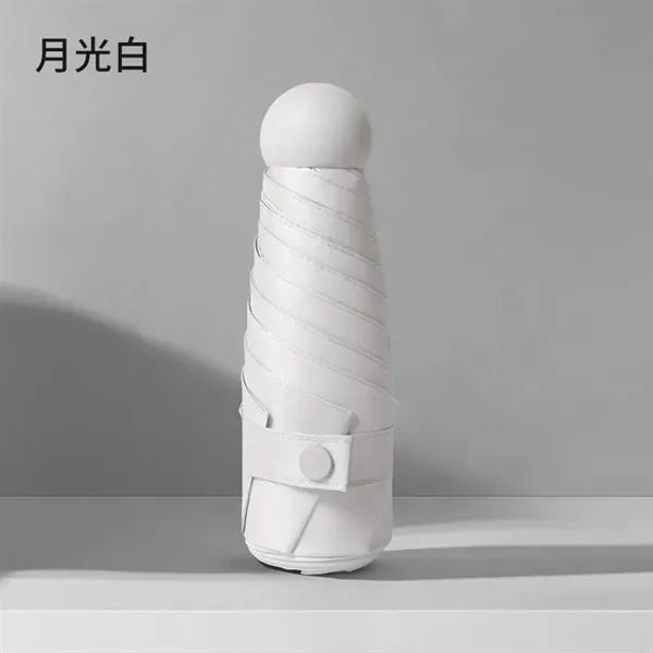 Mini Pocket Foldable Anti-Uv Capsule Umbrella