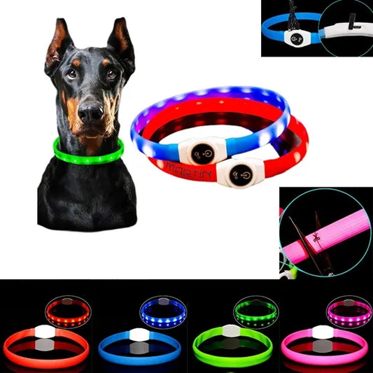 Rechargeable Led Dog Collar