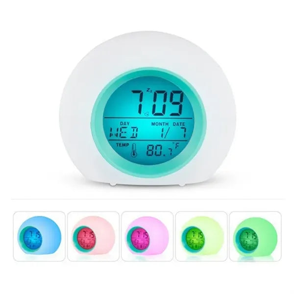 Circular Colorful Alarm Clock