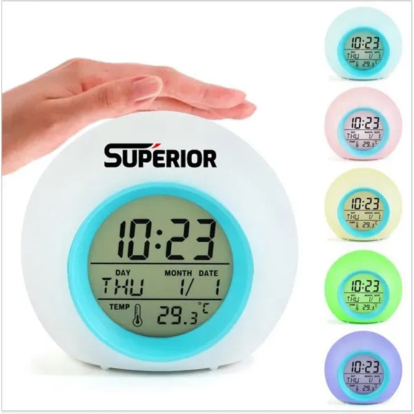Circular Colorful Alarm Clock