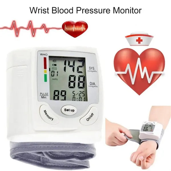 Automatic Wrist Blood Pressure Monitor