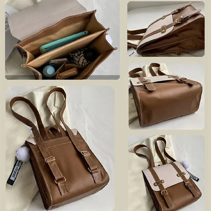 Women's Vintage Flap Backpack