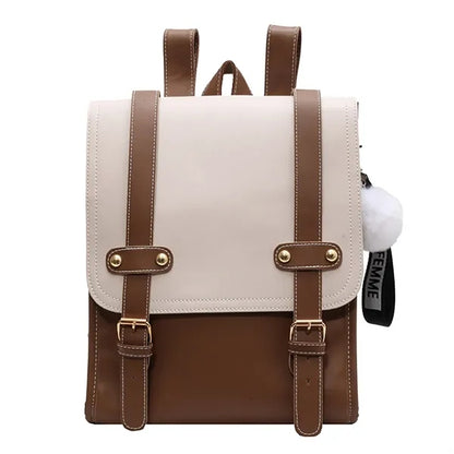 Women's Vintage Flap Backpack