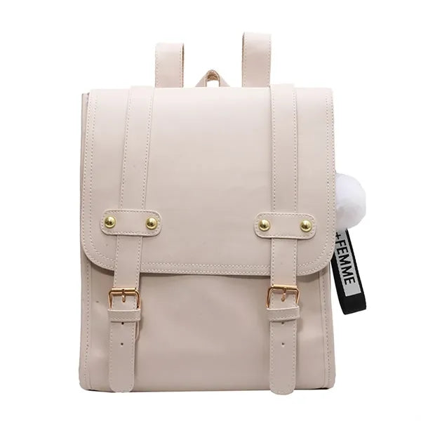 Women's Vintage Flap Backpack