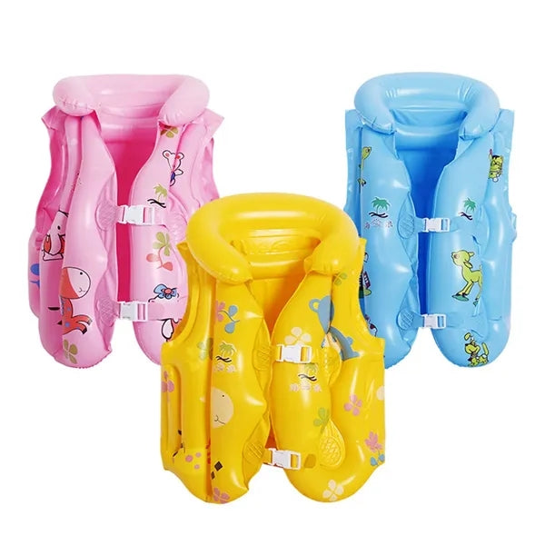 Children's inflatable swimsuit