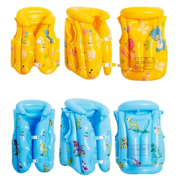 Children's inflatable swimsuit