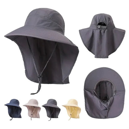 Outdoor Mesh Wide Brim Sun Hat