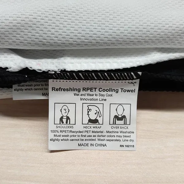The "Full Color Arctic" - Recycled RPET Cooling Towel