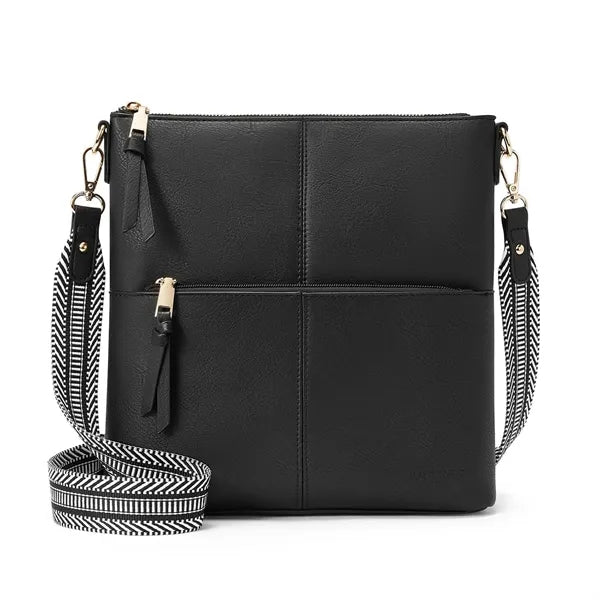 Vintage Crossbody Bag with Adjustable Strap
