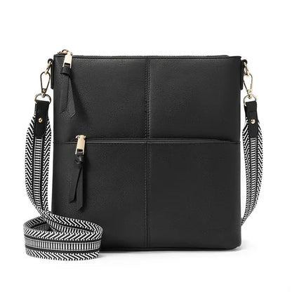Vintage Crossbody Bag with Adjustable Strap
