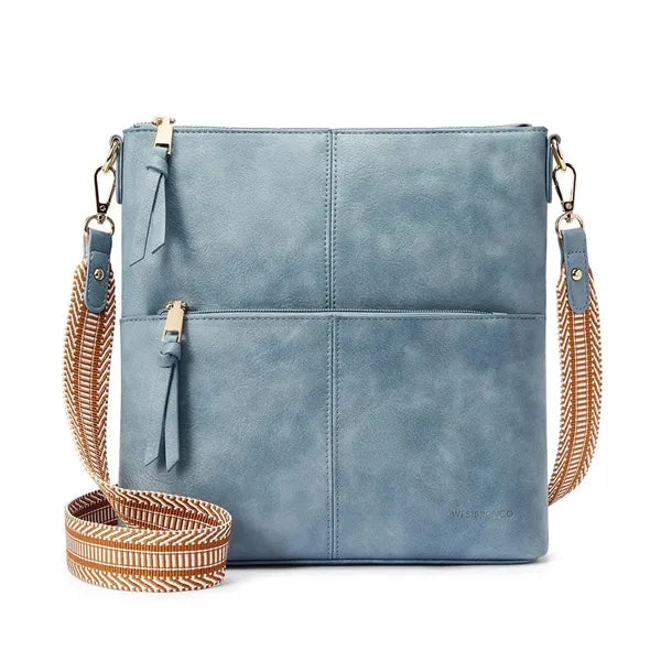 Vintage Crossbody Bag with Adjustable Strap