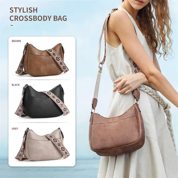 Vintage Crescent Shoulder Bag