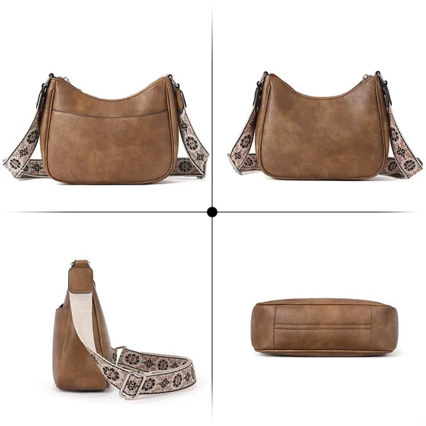 Vintage Crescent Shoulder Bag