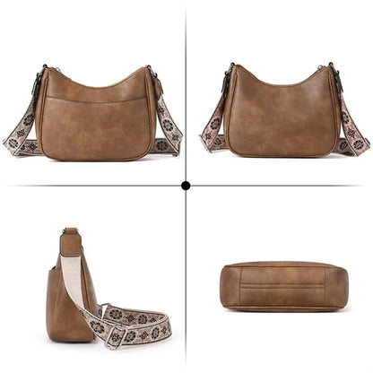 Vintage Crescent Shoulder Bag