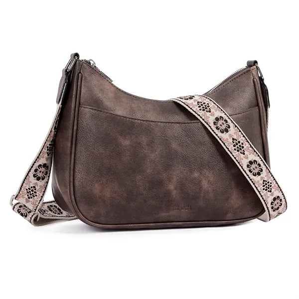 Vintage Crescent Shoulder Bag