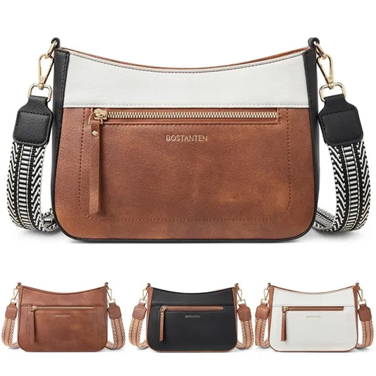 Classic Multi-Pocket Crossbody Bag
