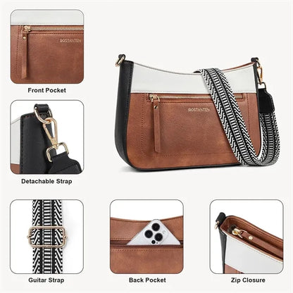 Classic Multi-Pocket Crossbody Bag
