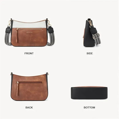 Classic Multi-Pocket Crossbody Bag