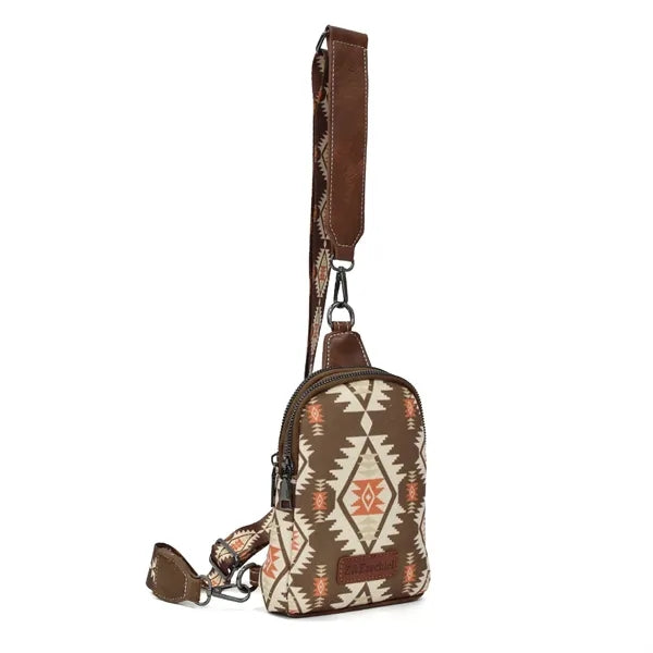 Bohemian Canvas Crossbody Bag
