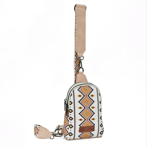 Bohemian Canvas Crossbody Bag