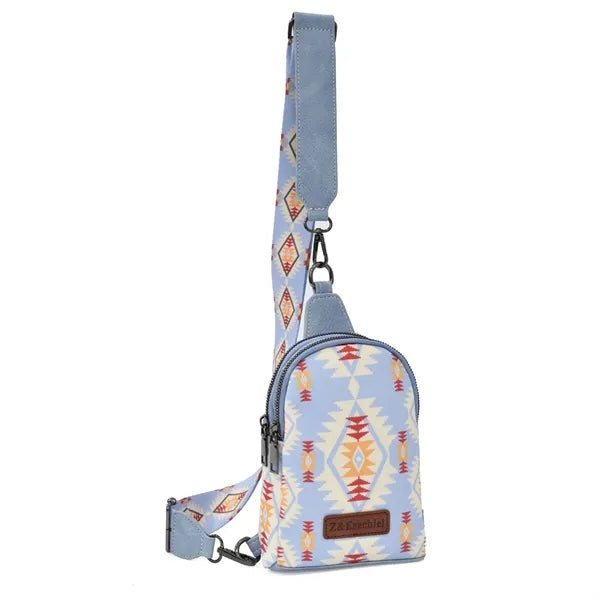 Bohemian Canvas Crossbody Bag