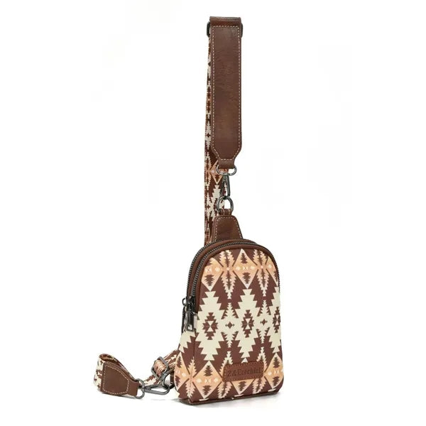 Bohemian Canvas Crossbody Bag