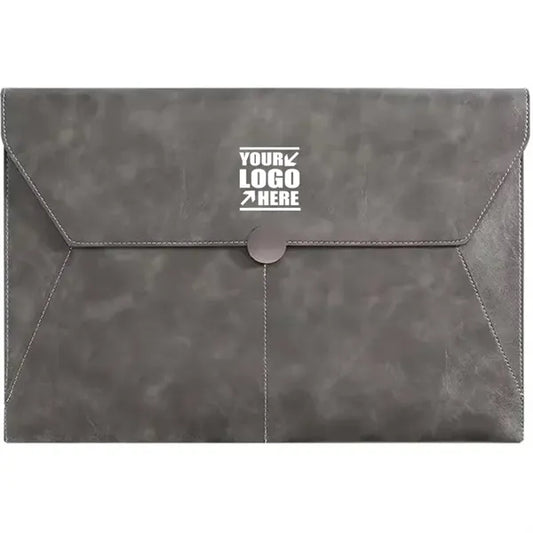 Pu Leather A4 File Folder Document Holder