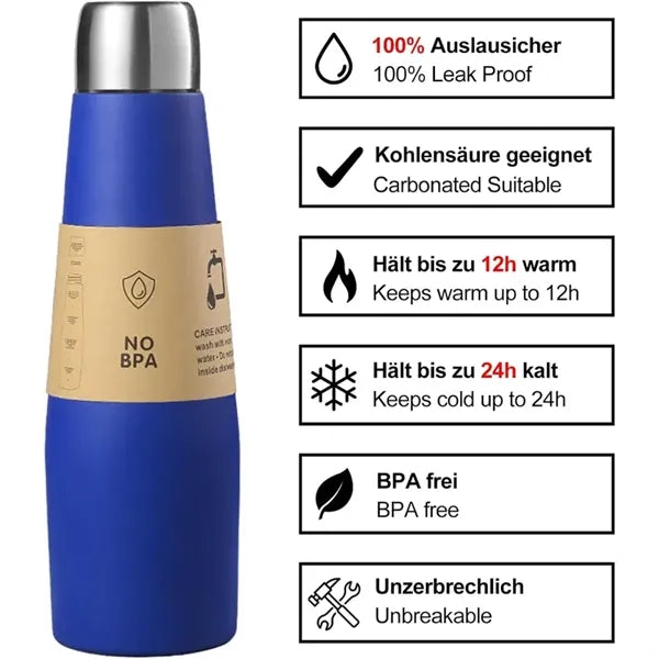 Thermos Cup 304 Stainless Steel Vacuum Coke Bottle