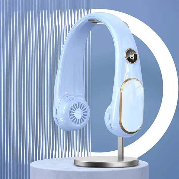 Portable USB Rechargeable Neck Fan