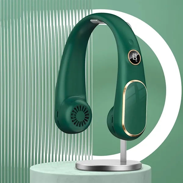 Portable USB Rechargeable Neck Fan