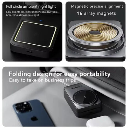 3 In 1 Fast Magnetic Wireless Charging Station
