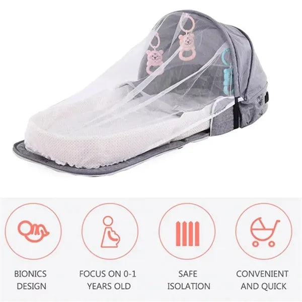 Travel Baby Bed Portable Backpack