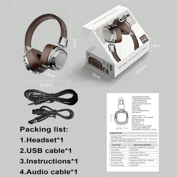 Retro Bluetooth Headset
