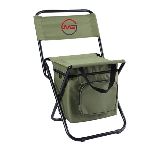 Fishing Chair With Cooler Insulated Bag