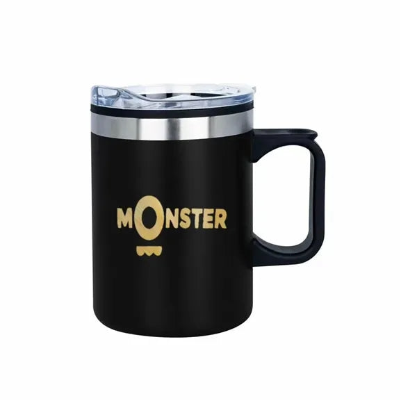 14oz. Stainless Camping Mug W/Handle