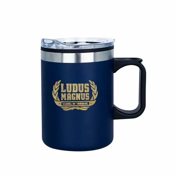 14oz. Stainless Camping Mug W/Handle