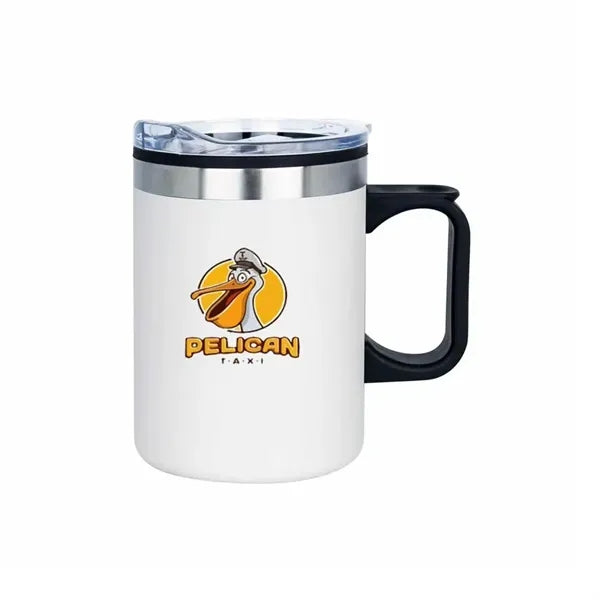 14oz. Stainless Camping Mug W/Handle