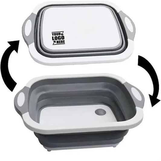 Plastic Foldable Basin Travel Outdoor Camp Bucket