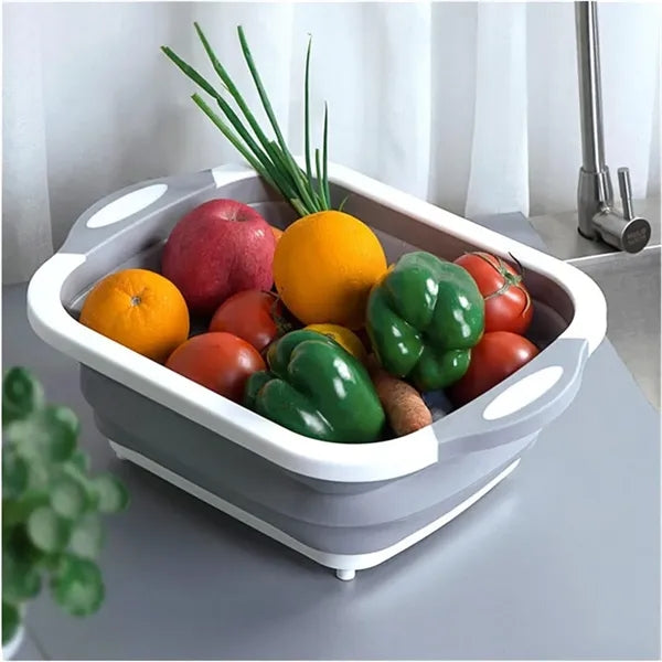 Plastic Foldable Basin Travel Outdoor Camp Bucket