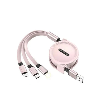 Custom 3 in 1 Retractable Charging Cable